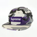【中古】シュプリーム SUPREME 16AW CAMO CAMPCAP ボックスロゴ カモ キャンプ キャップ 帽子 マルチカラー ブランド古着ベクトル 中古 ☆AA★▲■ 250730(4)