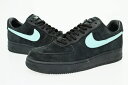 【中古】ナイキ NIKE ×Tiffany & Co. ティファニー Air Force 1 Low 1837 エアフォース1 ロー DZ1382-001 28 ブラック ブランド古着ベクトル 中古☆AA★▲■250617 メンズ