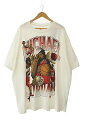 【中古】ナイキ NIKE AIR JORDAN FLIGHT ESSENTIALS Oversized Tee エア ジョーダン フライト エッセンシャルズ プリント オーバーサイズ 半袖 Tシャツ HM7131-133 XL 白 ホワイト ブランド古着ベクトル 中古■250606 メンズ