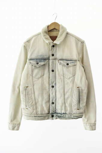 【中古】シュプリーム SUPREME 16AW Levis リーバイス Bleached Sherpa Trucker Jacket ブリーチド シェルパ トラッカー デニム ジャケット 29508-0000 S インディゴ ブランド古着ベクトル 中古☆AA★■250609 メンズ 【中古】シュプリーム SUPREME 16AW Levis リーバイス Bleached Sherpa Trucker Jacket ブリーチド シェルパ トラッカー デニム ジャケット 29508-0000 S インディゴ ブランド古着ベクトル 中古☆AA★■250609 メンズ