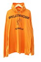 【中古】ヴェトモン ベトモン VETEMENTS 18SS MATTERHORN HOODIE マッターホルン ロゴ プリント フーディー プルオーバー パーカー WSS18TR11 M オレンジ ブランド古着ベクトル 中古☆AA★250626 メンズ