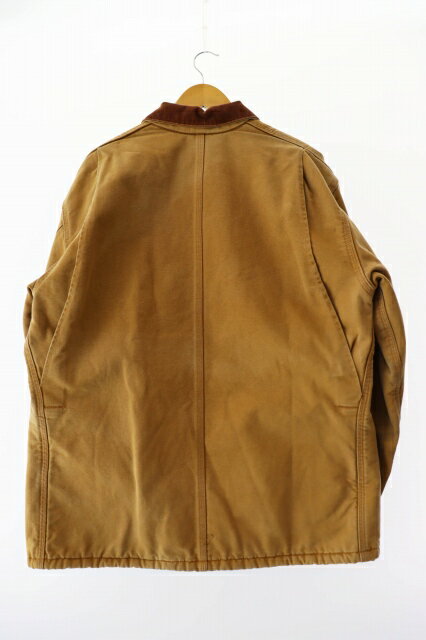 【中古】カーハート carhartt 刺繍 ダック 裏地ブランケット ミシガンチョアコート L ブラウン ブランド古着ベクトル 中古 250621