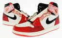 【中古】ナイキ NIKE ×Spider-Man スパイダーマン AIR JORDAN 1 RETRO HIGH OG SP Next Chapter エアジョーダン1 ネクストチャプター DV1748-601 27 レッド ブランド古着ベクトル 中古▲■250621 メンズ