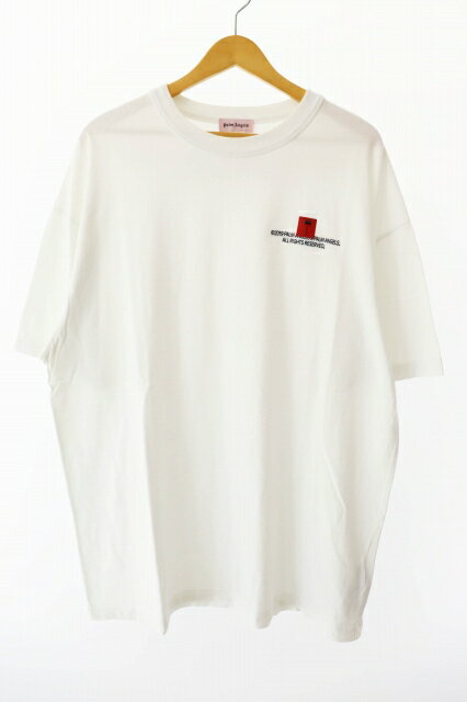 【正規品】Palm Angels ホワイト Tシャツ　Sサイズ Palm Angels Printed T-Shirt - White