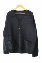 【中古】3.1 フィリップリム 3.1 phillip lim アルパカ カーディガン L 黒 ブラック ブランド古着ベクトル 中古 ● 250701