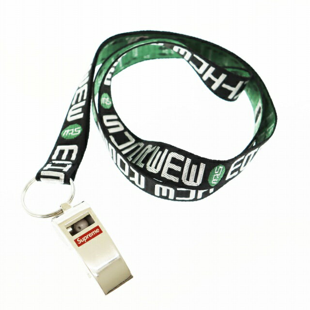 【中古】シュプリーム SUPREME × Martine Rose マーティン ローズ 24AW Lanyard with Whistle ロゴ ス..