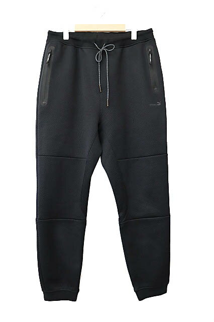 【中古】スタンプド STAMPD ×PUMA プーマ Sweat Pant エンボス加工 ジョガー スウェット パンツ 571833 L 黒 ブラック ブランド古着ベクトル 中古●250817 メンズ