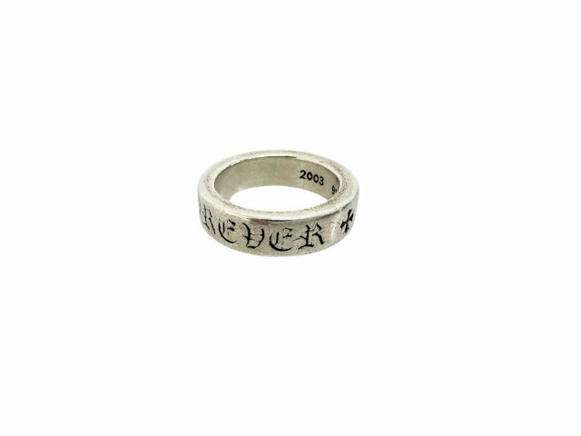 【中古】クロムハーツ CHROME HEARTS SPACER FOREVER RING スペーサー フォーエバー リング 指輪 SILVER 925 シルバー 15.5号 ブランド古着ベクトル 中古☆AA★▲■251224 メンズ