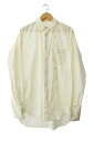 【中古】タカヒロミヤシタザソロイスト TAKAHIRO MIYASHITA The Soloist. 23AW right-left shirt ライト レフト 長袖 シャツ ss.0001bAW23 46 白 ホワイト ブランド古着ベクトル 中古■250821 メンズ