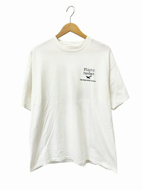 樂天商城 - 【中古】Power Pro by ONEITA オニータ ピンナップガール プリント 半袖 Tシャツ XL 白 ホワイト ブランド古着ベクトル 中古260510 メンズ