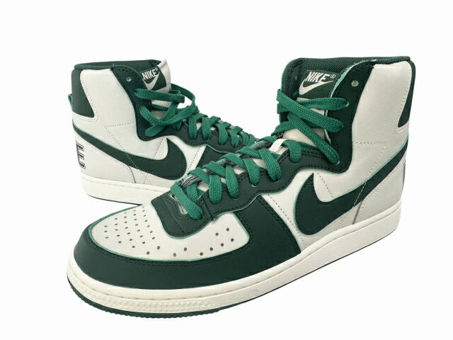 乐天商城 - 【中古】ナイキ NIKE Terminator High Noble Green ターミネーター ハイ ノーブルグリーン 28 グリーン ホワイト ブランド古着ベクトル 中古▲260606 メンズ