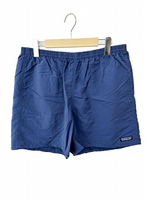 【中古】パタゴニア Patagonia 21SS BAGGIES SHORTS NAVY Lサイズ 57021SP21 バギーズ ショーツ ハーフパンツ ネイビー ブランド古着ベクトル 中古 ● 260221 メンズ