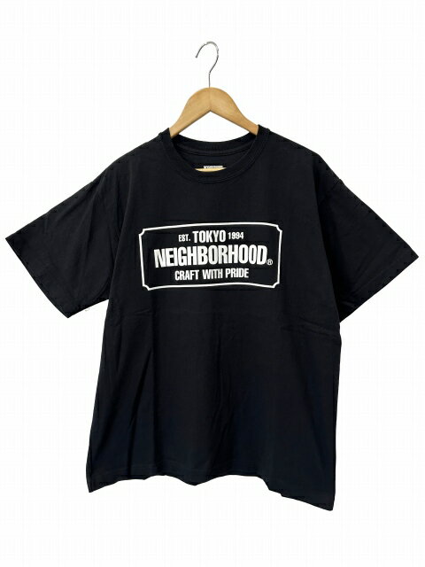 樂天商城 - 【中古】ネイバーフッド NEIGHBORHOOD 21SS NH-1/C-TEE.SS ロゴ プリント 半袖 Tシャツ S 黒 ブラック ブランド古着ベクトル 中古260505 メンズ