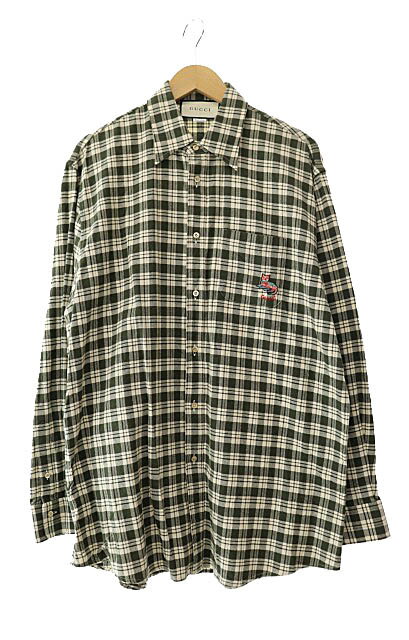 GUCCI 長袖シャツ ライトブルー 猫刺繍 楽天市場】グッチ GUCCI（カラーブルー）（シャツ・ブラウス