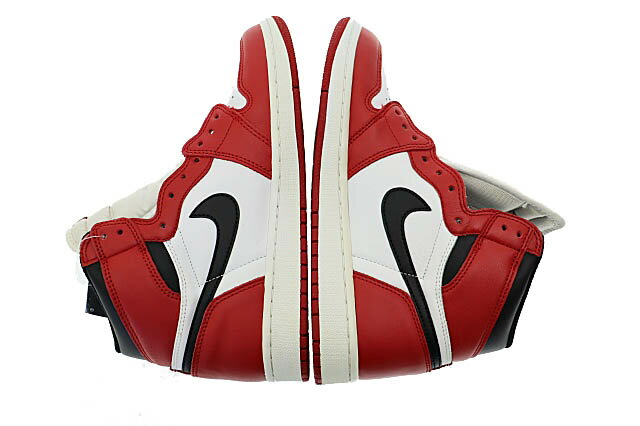 【中古】ナイキ NIKE AIR JORDAN 1 RETRO HIGH OG Chicago 2015 エアジョーダン 1 レトロ ハイ シカゴ 555088-101 27 レッド ホワイト ブラック ブランド古着ベクトル 中古▲■251006 メンズ