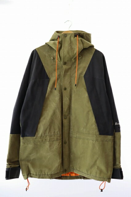 【中古】レディメイド READYMADE 19SS 2TONE MOUNTAIN PARKA USヴィンテージ テントクロス マウンテン..