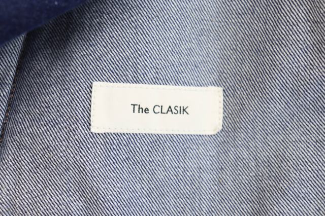 ベクトル プリマベーラ店の【中古】The CLASIK ザ クラシック 24SS ZIP WORK JACKET ジップ デニム ワーク ジャケット 24SS-CKJK-051 48 インディゴ ブランド古着ベクトル 中古●251031 メンズ 【ベクトル 古着】 251031｜アングル3