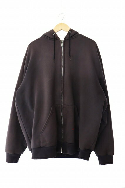 Rakuten - 【中古】カーハート carhartt 80s〜90s Zip Up Hoodie 刺繍ロゴ ジップアップ フーディー パーカー 黒 ブラック ブランド古着ベクトル中古 251124 メンズ