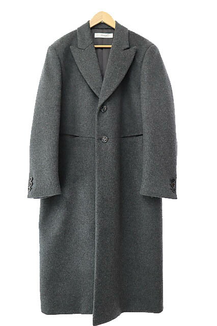 樂天商城 - 【中古】TOZAOU トザオウ 25AW Long Clothes ロング クローズ ウール チェスター コート TOZ-25AW-CO0001 M チャコール グレー ブランド古着ベクトル 中古●■251126 メンズ