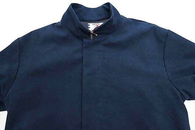 【中古】サノバチーズ SON OF THE CHEESE 22AW SUEDE JACKET スエード ジップ アップ ジャケット SC2220-JK10 L 紺ネイビー ブランド古着ベクトル 中古251225 メンズ