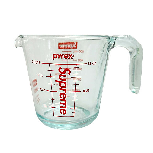 【中古】シュプリーム SUPREME 19AW Pyrex 2-Cup Measuring Cup プレップウェア 2カップ ガラス メジャーカップ 計量カップ ブランド古着ベクトル 中古☆AA★▲■260302 2