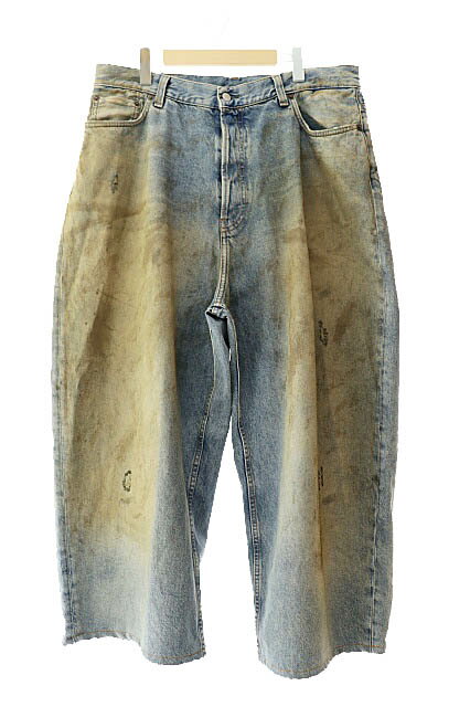 【中古】アクネ ストゥディオズ Acne Studios 23AW Penicillin ペニシリン スーパー バギー フィット ジーンズ デニム パンツ C00054 34 32 インディゴ ブルー ブランド古着ベクトル 中古260104 メンズブランドアクネ ストゥディオズ Acne Studios表記サイズ34/32 ※実寸サイズを記載しておりますので、サイズに関するご質問はお答え致しかねます。実寸サイズウエスト：90cm　もも幅：41cm　裾幅：31.5cm　股上：40cm　股下：60cm　　素材コットン100％ （パッチ）牛革色インディゴ ブルー ※色に関してはこの商品の出品者の主観で判断しておりますので、カタログや正規のカラーとは言いまわしが異なる場合があります。仕様裾上げされております状態写真のように、革パッチに薄っすらシミがございますが、あまり使用感なく、まだまだ状態の良いお品物かと思われます。 ※当店で取り扱っている商品はすべて中古品となります。そのため、神経質な方はご購入をお控えいただきますようお願いいたします。中古品の特性上、保管時のにおいや香水・タバコなどのにおいが残っている場合がございます。においに敏感な方は、十分にご検討の上でご購入をお願いいたします。また、商品は店頭でも同時に販売しております。出品時の状態と異なる場合がございますので、あらかじめご了承ください。付属品無し 写真または説明欄に記載のない付属品などは付属しておりませんので、ご注意頂ますようお願い申し上げます。またトラブル防止のため梱包の様子を録画しております。備考★北関東一の品揃え★ 販売店は「ベクトル高崎店」で検索！ 所在地： 〒370-0043 群馬県高崎市高関町345商品のお問い合わせの回答を休止しております。＊各商品ページの商品詳細等をご確認の上ご購入ください。【中古】アクネ ストゥディオズ Acne Studios 23AW Penicillin ペニシリン スーパー バギー フィット ジーンズ デニム パンツ C00054 34 32 インディゴ ブルー ブランド古着ベクトル 中古260104 メンズ状態ランク　”A”詳細については、下記および「状態ランクについて」ページをご覧ください。未使用・新品の商品ほぼ新品同様の商品使用感が少なく、かなり状態の良い商品使用感はあるが、傷や汚れの少ない商品使用感の他、傷や汚れが見られる商品かなり大きな傷みがある難あり商品※S〜CランクはUSED品となりますので、使用感をご理解の上でご入札下さい。状態ランクについてinformationブランドアクネ ストゥディオズ Acne Studios表記サイズ34/32 ※実寸サイズを記載しておりますので、サイズに関するご質問はお答え致しかねます。実寸サイズウエスト：90cm　もも幅：41cm　裾幅：31.5cm　股上：40cm　股下：60cm　　素材コットン100％ （パッチ）牛革色インディゴ ブルー ※色に関してはこの商品の出品者の主観で判断しておりますので、カタログや正規のカラーとは言いまわしが異なる場合があります。仕様裾上げされております状態写真のように、革パッチに薄っすらシミがございますが、あまり使用感なく、まだまだ状態の良いお品物かと思われます。 ※当店で取り扱っている商品はすべて中古品となります。そのため、神経質な方はご購入をお控えいただきますようお願いいたします。中古品の特性上、保管時のにおいや香水・タバコなどのにおいが残っている場合がございます。においに敏感な方は、十分にご検討の上でご購入をお願いいたします。また、商品は店頭でも同時に販売しております。出品時の状態と異なる場合がございますので、あらかじめご了承ください。付属品無し 写真または説明欄に記載のない付属品などは付属しておりませんので、ご注意頂ますようお願い申し上げます。またトラブル防止のため梱包の様子を録画しております。備考★北関東一の品揃え★ 販売店は「ベクトル高崎店」で検索！ 所在地： 〒370-0043 群馬県高崎市高関町345商品のお問い合わせの回答を休止しております。＊各商品ページの商品詳細等をご確認の上ご購入ください。本商品は一点物です他サイトや店舗にて販売している商品です。多少のお時間差にて欠品になることもございます。予めご了承頂ますようお願い致します。ベクトル・サイズガイドはこちらこの商品と同じブランドの商品を見る