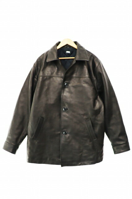 樂天商城 - 【中古】シークエル SEQUEL 25AW CAR COAT カー コート レザージャケット 馬革 ホース SQ-25AW-JK-04 XL ブラック ブランド古着ベクトル 中古 260116 メンズ