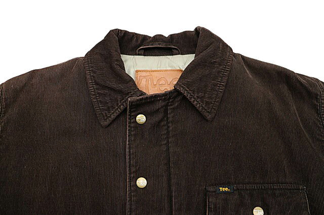 【中古】テンダーロイン TENDERLOIN 辺見期 Tee Corduroy Tracker Jacket コーデュロイ 中綿 トラッカー ジップ ジャケット ブルゾン M 茶ブラウン ブランド古着ベクトル 中古260118 メンズ