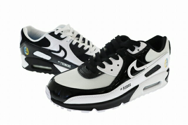 ナイキ NIKE AIR MAX 90 SE Lucha Libre エアマックス 90 ルチャリブレ DM6178-010 27.5 白 黒 ホワイト ブラック ブランド古着ベクトル 中古 260311 メンズ