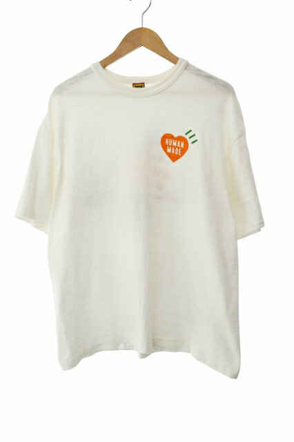 Rakuten - 【中古】ヒューマンメイド HUMAN MADE GRAPHIC T-SHIRT 02 うさぎ ロゴ プリント グラフィック 半袖 Tシャツ XL 白 ホワイト ブランド古着ベクトル 中古260131 メンズ