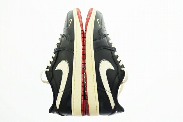 【中古】ナイキ NIKE ×Nigel Sylvester ナイジェルシルベスター AIR JORDAN 1 RETRO LOW OG Better With Time エアジョーダン 1 ロー ベター ウィズ タイム IB8958-001 28 黒 ブラック ブランド古着ベクトル 中古 ▲■ 260224 メンズ