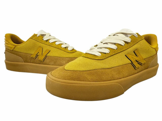樂天商城 - 【中古】ニューバランス NEW BALANCE ×STONE ISLAND MARINA ストーンアイランド マリーナ Numeric 272 Ochre ヌメリック オーカー NM272STO 26 イエロー ブランド古着ベクトル 中古▲■260209 メンズ