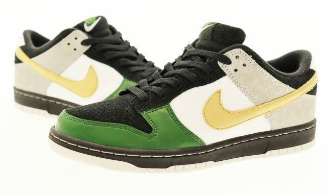 【中古】ナイキ NIKE × MITA SNEAKERS DUNK LOW JP QS MITA ONKOCHISHIN 温故知新 27cm AA4414-001 ミ..