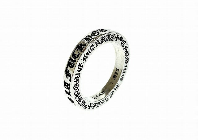 【中古】クロムハーツ CHROME HEARTS LA限定 3mm SPACER RING FUCK YOU スペーサーリング 指輪 925 10号 シルバー ブランド古着ベクトル 中古☆AA★▲ 260202 メンズ