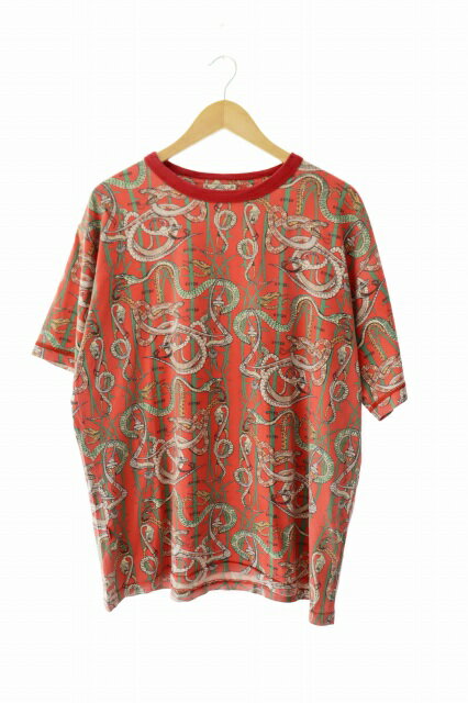 Rakuten - 【中古】エヴィス EVISU snake tee スネーク柄 半袖 Tシャツ 大 マルチカラー ブランド古着ベクトル 中古260227 メンズ