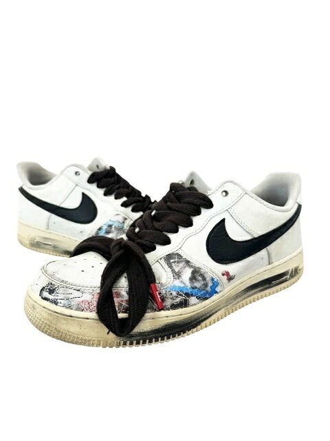 ナイキ NIKE ×PEACEMINUSONE ピースマイナスワン AIR FORCE 1 07 PARANOISE 2.0 エアフォース1 ロー パラノイズ DD3223-100 29 白 ホワイト ブランド古着ベクトル中古●▲■260830 メンズ