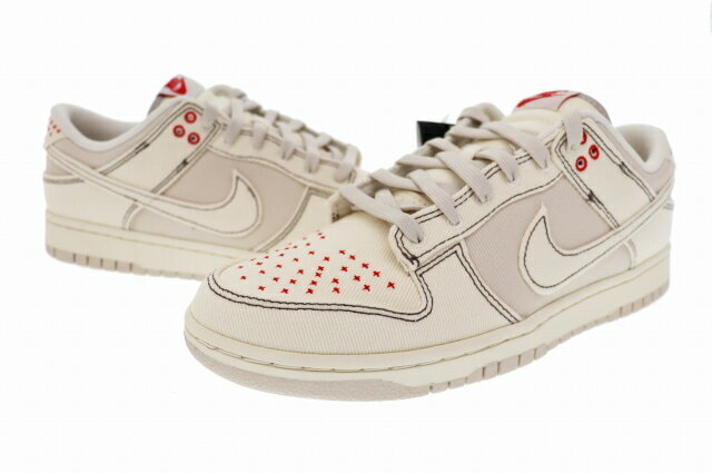 ナイキ NIKE Dunk Low SE Denim/Orewood ナイキ ダンク ロー デニム オレウッド DV0834-100 28 ホワイト ブランド古着ベクトル 中古▲■260212 メンズ