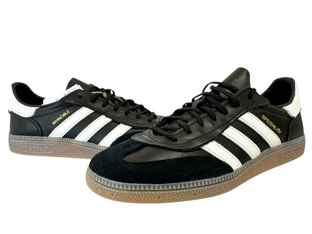 Rakuten - 【中古】アディダス adidas ×INVINCIBLE インヴィンシブル HANDBALL SPEZIAL Core Black Gum3 ハンドボール スペツィアル コア ブラック ガム3 JQ6252 28黒 ブランド古着ベクトル 中古▲■260209 メンズ