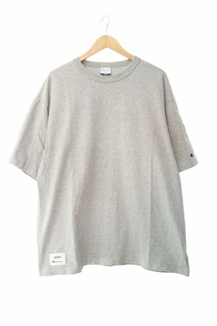 Rakuten - 【中古】ダブルタップス WTAPS ×CHAMPION チャンピオン 無地 半袖 Tシャツ C8-T342 XL 灰 グレー ブランド古着ベクトル 中古260211 メンズ