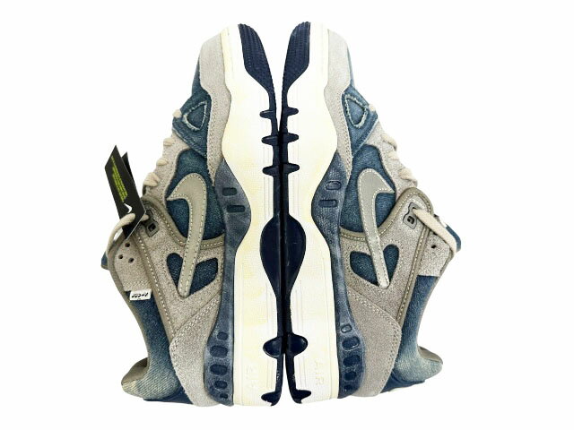 【中古】ナイキ NIKE ×NIGO ニゴー ×Levi's リーバイス Air Force 3 Low SP Olive Grey エアフォース 3 ロー デニム オリーブ グレー HQ0262-001 27 インディゴ ブランド古着ベクトル 中古▲■260211 メンズ