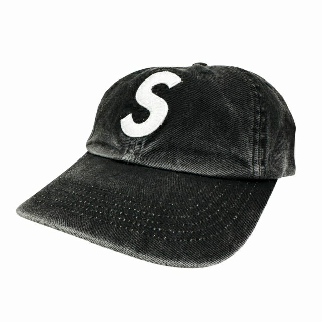 ����šۥ���ץ꡼�� SUPREME 25SS Pigment Coated S Logo 6-Panel S�����ɽ� �ԥ����� ������ ����å� ˹�� �� ...