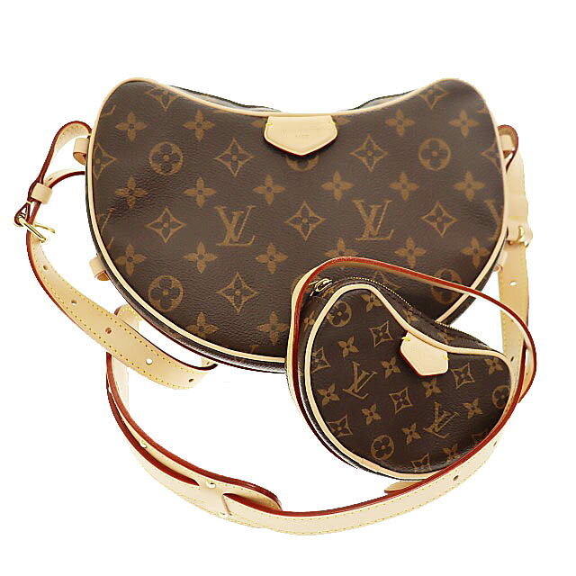 樂天商城 - 【中古】ルイヴィトン LOUIS VUITTON モノグラム クロワッサン ポーチ付き ショルダー ワンショルダー バッグ M46828 ブランド古着ベクトル 中古▲■260220 レディース