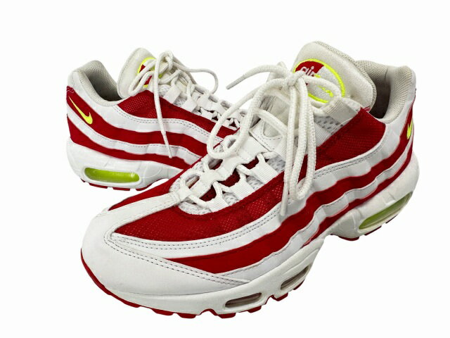ナイキ NIKE AIR MAX 95 Marine Day Red エアマックス95 マリンデイレッド 2019 CQ3644-171 25.5 レッド ホワイト ブランド古着ベクトル 中古▲260603 メンズ