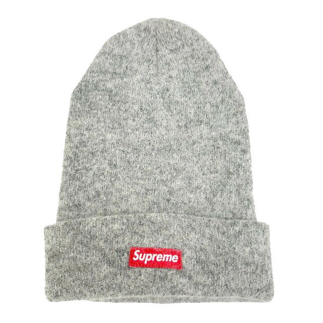 Cap, Hat - 【中古】シュプリーム SUPREME 24AW Small Box Logo Mohair Beanie スモール ボックス ロゴ刺繍 モヘヤ ビーニー ニットキャップ 帽子 グレー ブランド古着ベクトル 中古☆AA★▲260319 メンズ