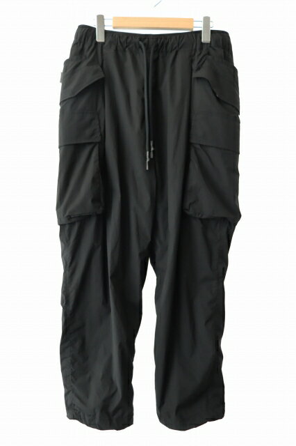 Rakuten - 【中古】STRIPES FOR CREATIVE ストライプフォークリエイティブ 6 POCKET NYLON CARGO PANTS ナイロン カーゴ パンツ L 黒 ブラック ブランド古着ベクトル 中古260225 メンズ