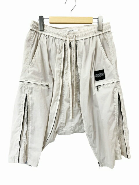 ユリウス　ハーフパンツ JULIUS(ユリウス) 21SS カーゴポケット フラップハーフパンツ裾 切りっ