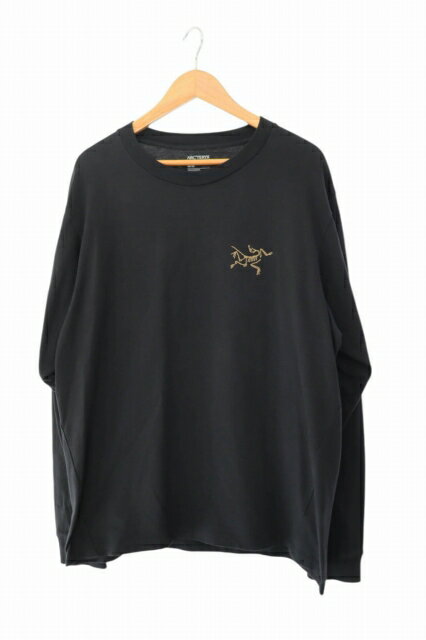 乐天商城 - 【中古】アークテリクス ARC'TERYX KRAGG Cotton Long Sleeve T-Shirt プリント クラッグ コットン ロングスリーブ 長袖 Tシャツ X00009714 M 黒 ブラック ブランド古着ベクトル 中古260307 メンズ
