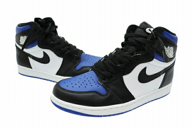 樂天商城 - 【中古】ナイキ NIKE AIR JORDAN 1 RETRO HIGH OG Royal Toe エア ジョーダン 1 ロイヤル トゥ 555088-041 26.5 青 ブルー ブランド古着ベクトル 中古▲■260302 メンズ