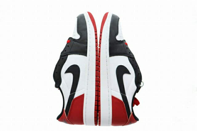 【中古】ナイキ NIKE AIR JORDAN 1 RETRO LOW OG Black Toe エア ジョーダン 1 ブラック トゥ CZ0790-106 27 赤 黒 レッド ブラック ブランド古着ベクトル 中古▲■260302 メンズ