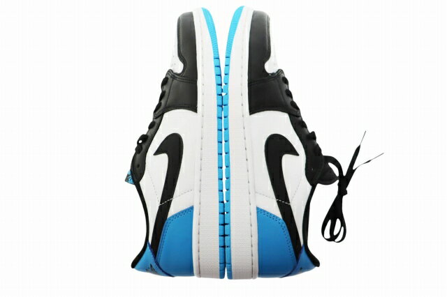 【中古】ナイキ NIKE AIR JORDAN 1 RETRO LOW OG Black and Dark Powder Blue UNC エアジョーダン1 ロー OG ブラック アンド ダークパウダーブルー CZ0790-104 27 ブルー ホワイト ブランド古着ベクトル 中古▲■260303 メンズ